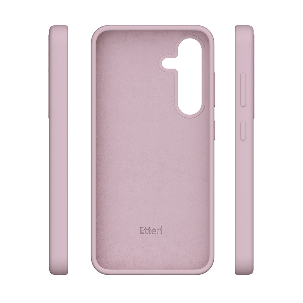 Nak�adka Etteri Silicone Case r�owa Samsung Galaxy S25 / 6