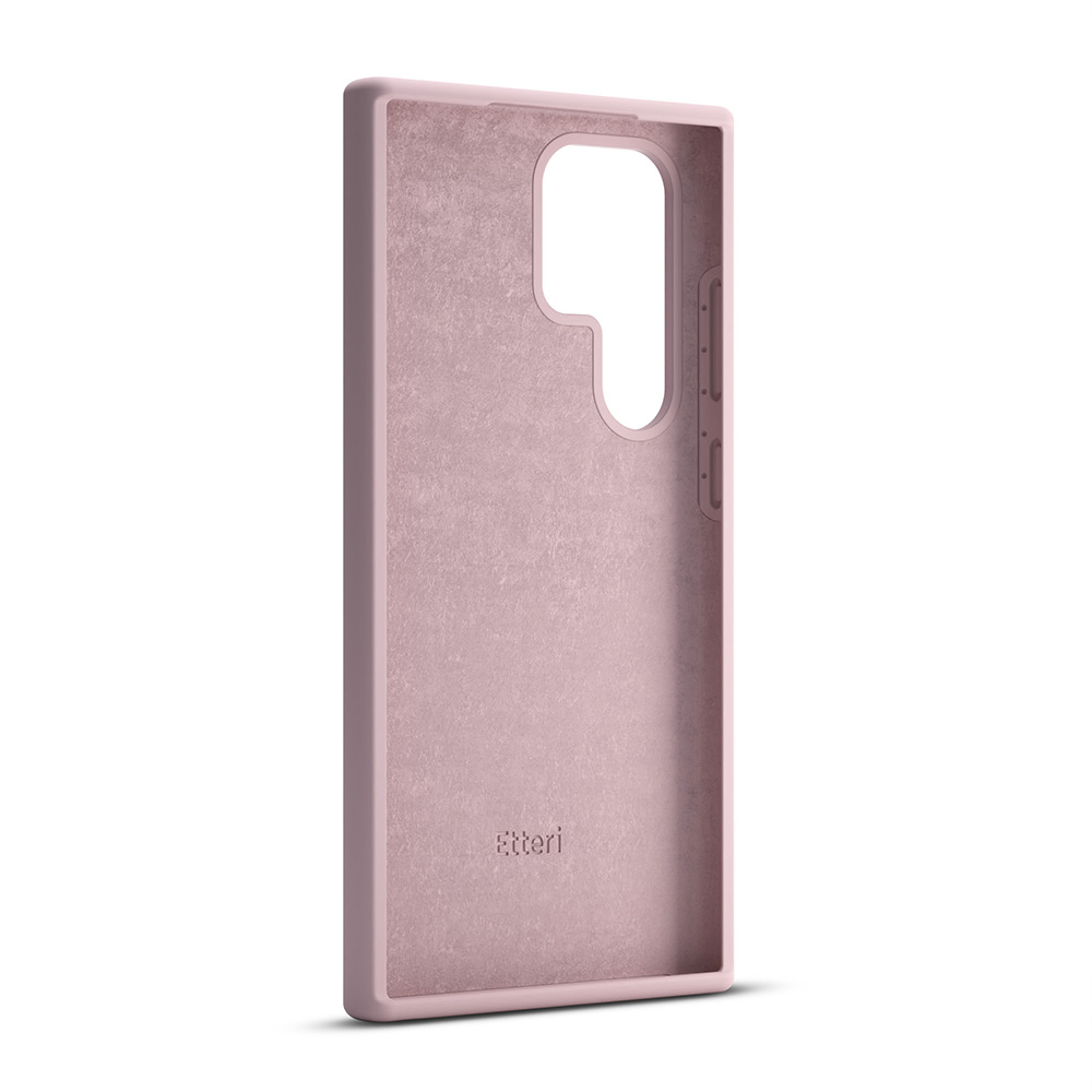 Nak�adka Etteri Silicone Case r�owa Samsung Galaxy S25 Ultra / 2