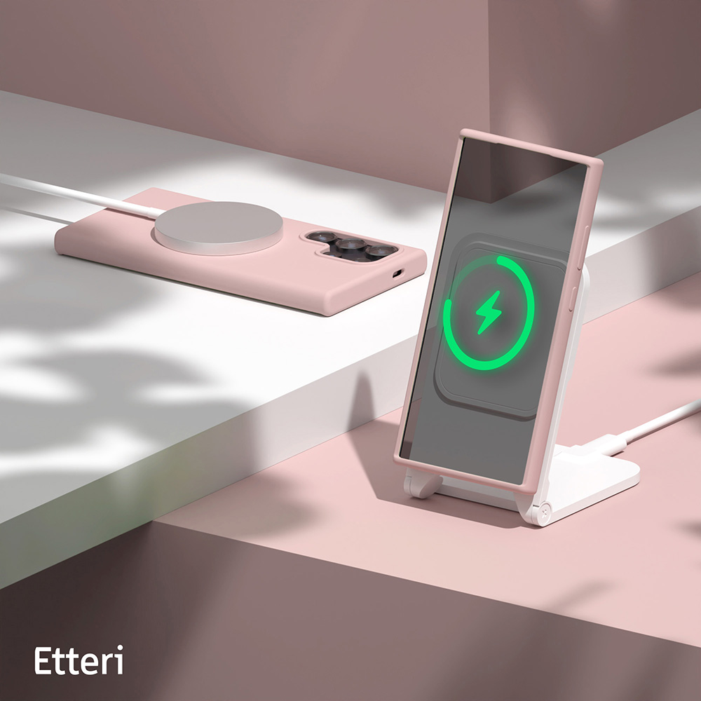 Nak�adka Etteri Silicone Case r�owa Samsung Galaxy S25 Ultra / 7