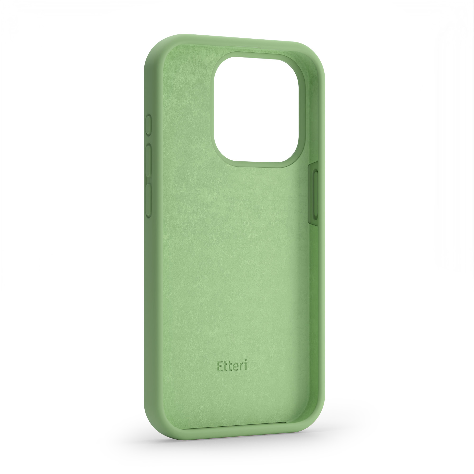 Nak�adka Etteri Silicone Case zielona Apple iPhone 16 Pro / 3