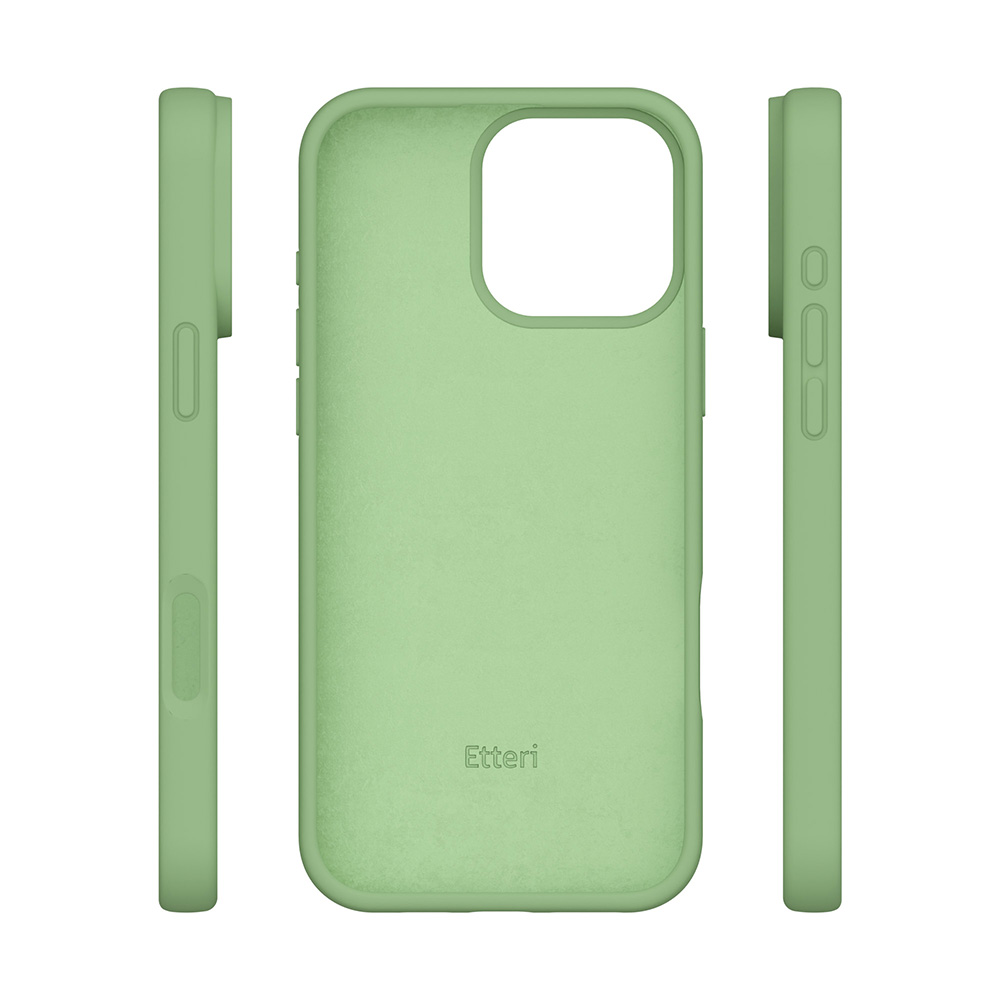 Nak�adka Etteri Silicone Case zielona Apple iPhone 16 Pro Max / 6