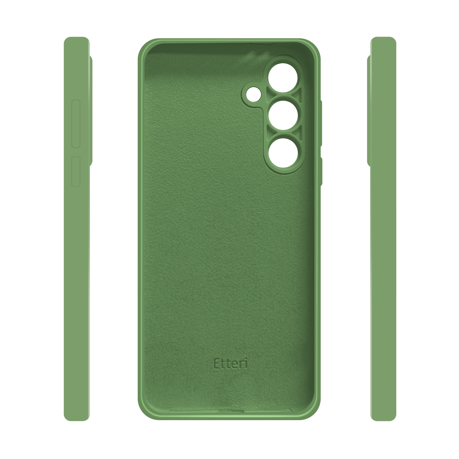 Nak�adka Etteri Silicone Case zielona Samsung Galaxy A36 5G / 4