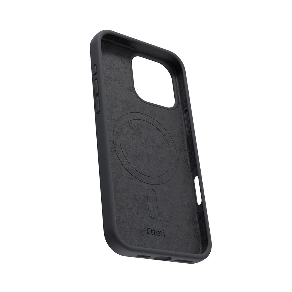 Nak�adka Etteri Silicone Mag czarny Apple iPhone 16 Pro / 4