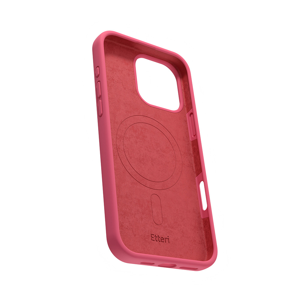 Nak�adka Etteri Silicone Mag malinowa Apple iPhone 16 Pro Max / 4