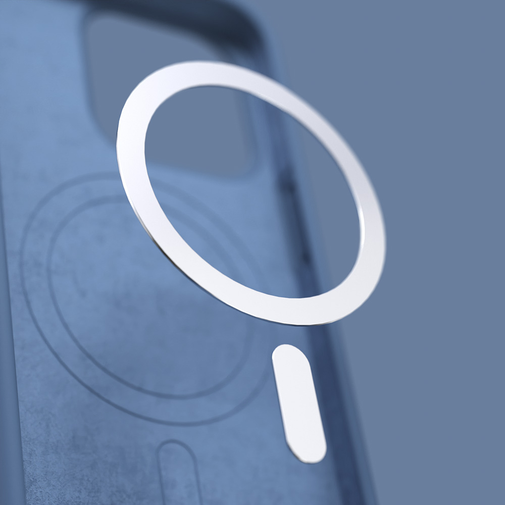 Nak�adka Etteri Silicone Mag niebieska Apple iPhone 14 / 8