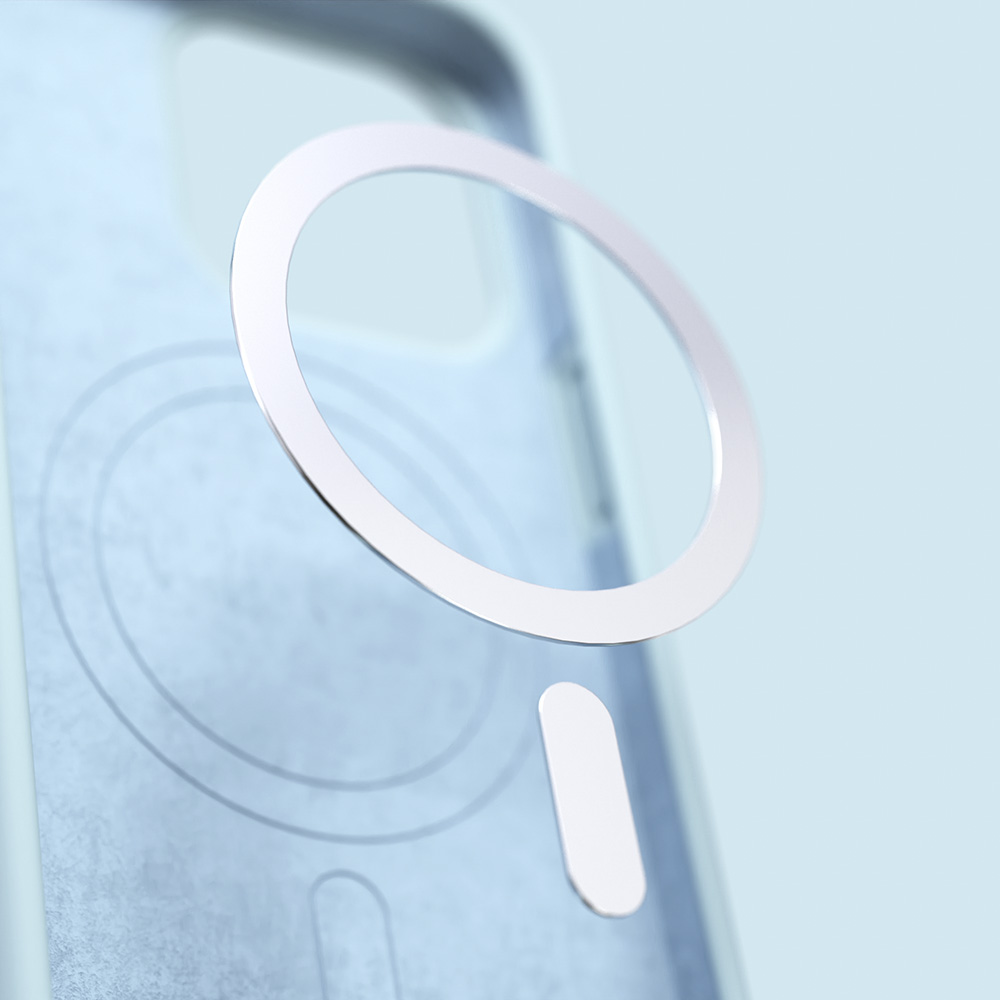 Nak�adka Etteri Silicone Mag niebieska Apple iPhone 14 / 8