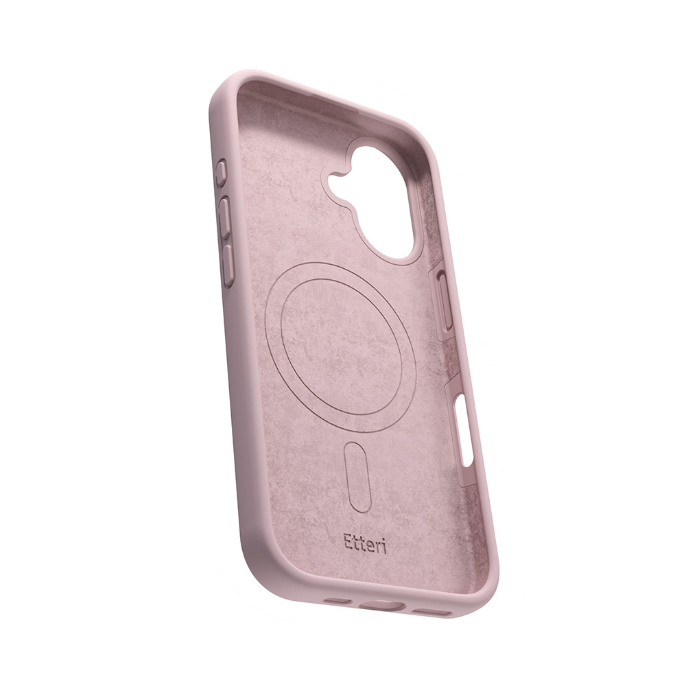 Nak�adka Etteri Silicone Mag r�owa Apple iPhone 16 Plus / 4