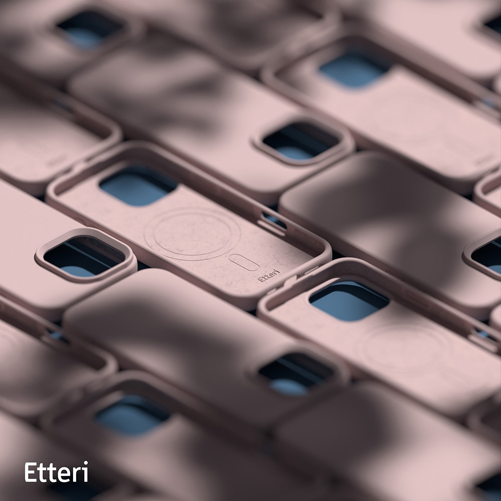 Nak�adka Etteri Silicone Mag r�owa Apple iPhone 16 Pro Max / 9