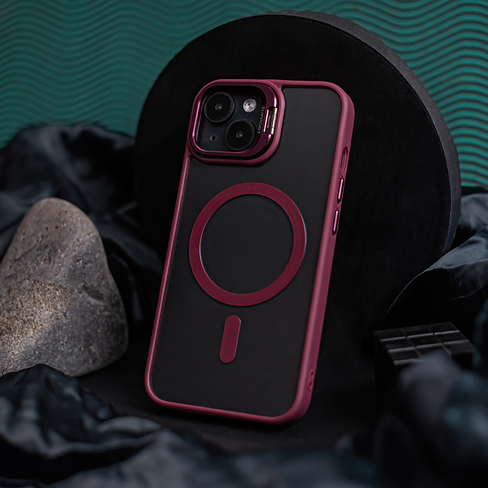 Nak�adka Extra Lens Mag fioletowa Apple iPhone 11 / 9