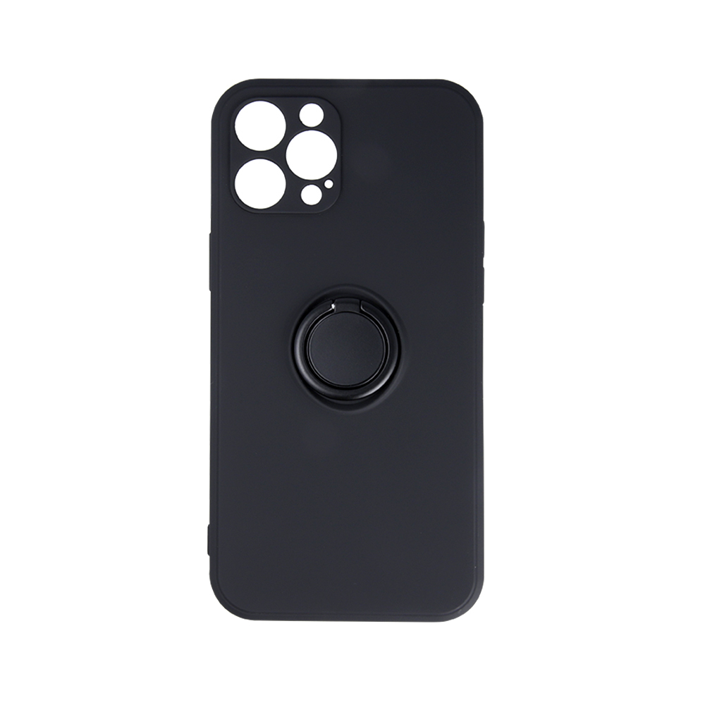 Nakadka Finger Grip czarna Motorola Moto G9 Play / 2