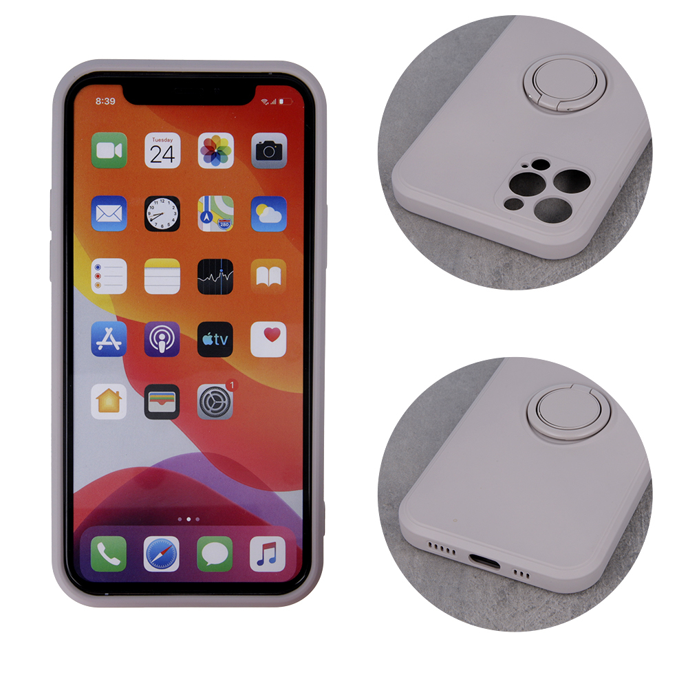 Nak�adka Finger Grip szara Xiaomi Redmi Note 9 / 5