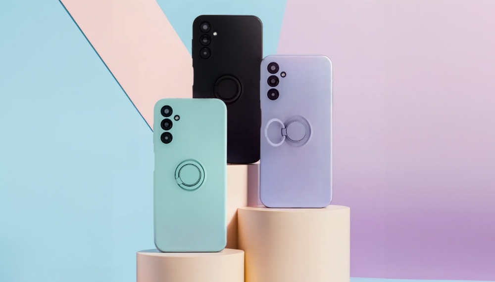 Nak�adka Finger Ring fioletowa Samsung Galaxy S23 / 5