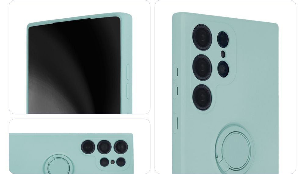 Nak�adka Finger Ring zielona Samsung Galaxy S23 Plus / 4