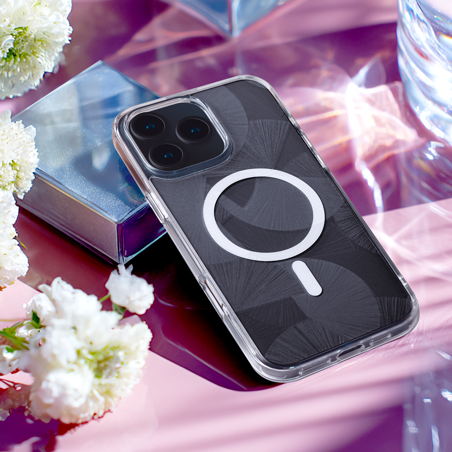 Nak�adka Flash Mag czarny Apple iPhone 16 Pro Max / 3