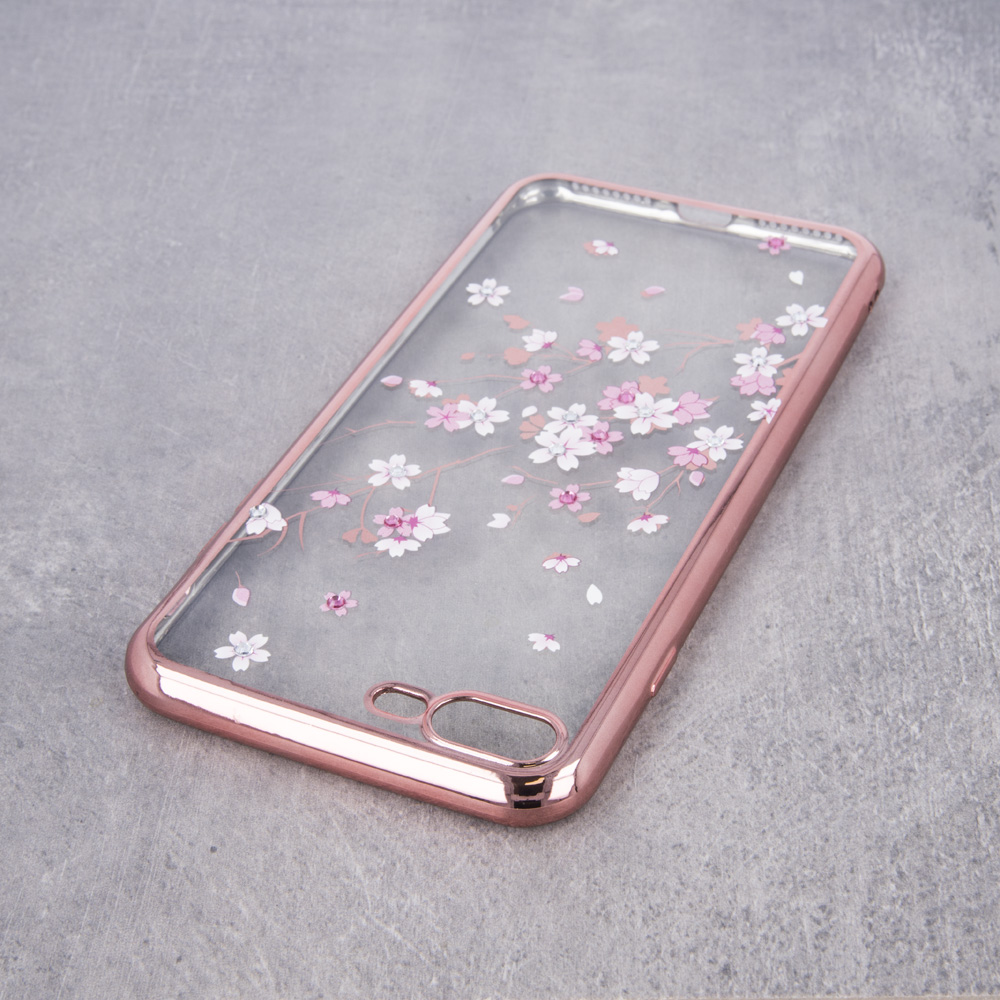 Nakadka Flower rowo-zota Apple iPhone X / 5