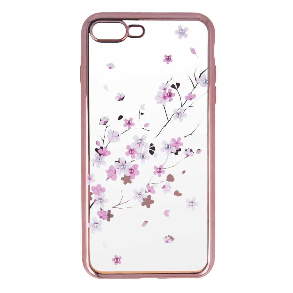 Nak�adka Flower r�owo-z�ota Samsung Galaxy J4 Plus (2018) / 2