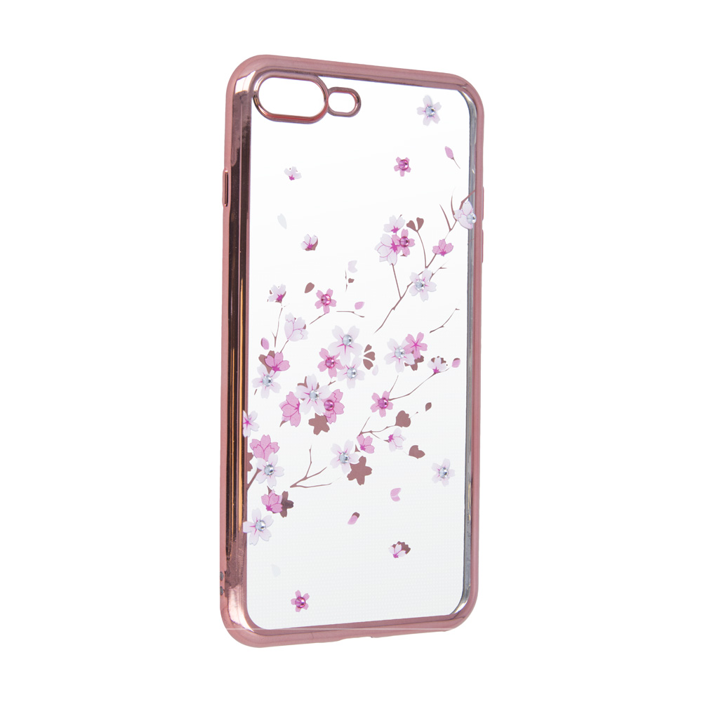 Nak�adka Flower r�owo-z�ota Samsung Galaxy S7