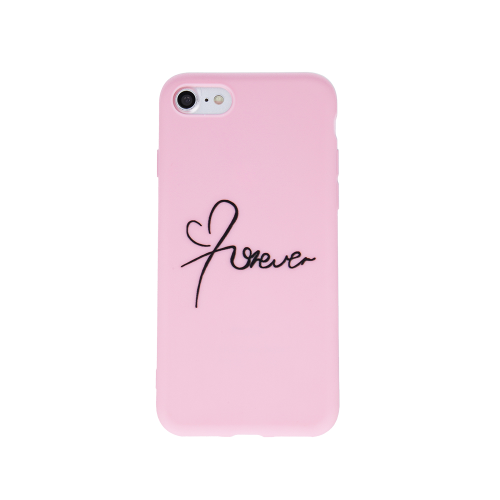 Nak�adka Forever Love r�owa Apple iPhone 6s / 2