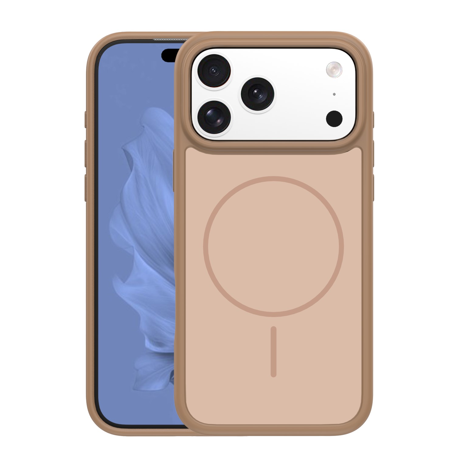 Nak�adka Frame Thin Mag br�zowa Apple iPhone 17 Pro Max