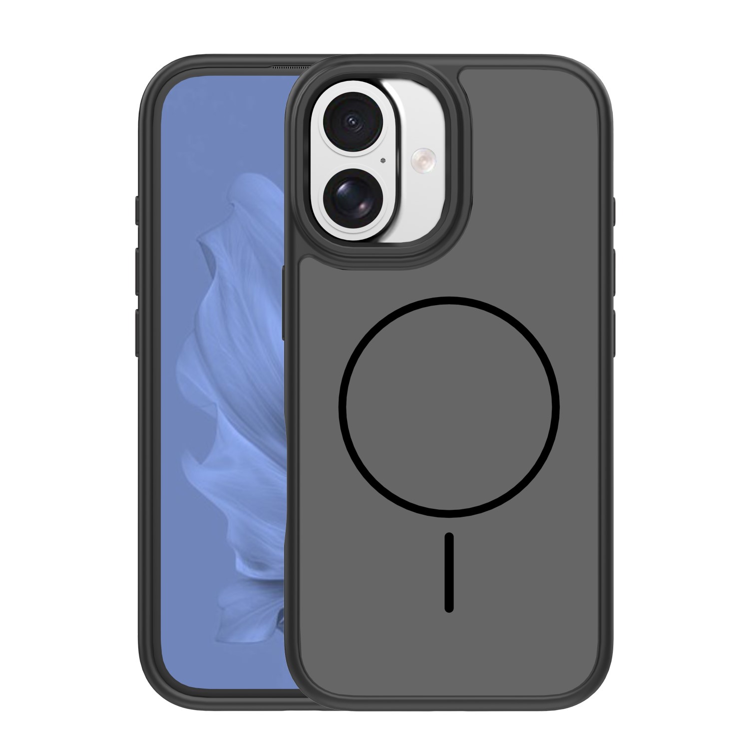 Nak�adka Frame Thin Mag czarny Apple iPhone 16