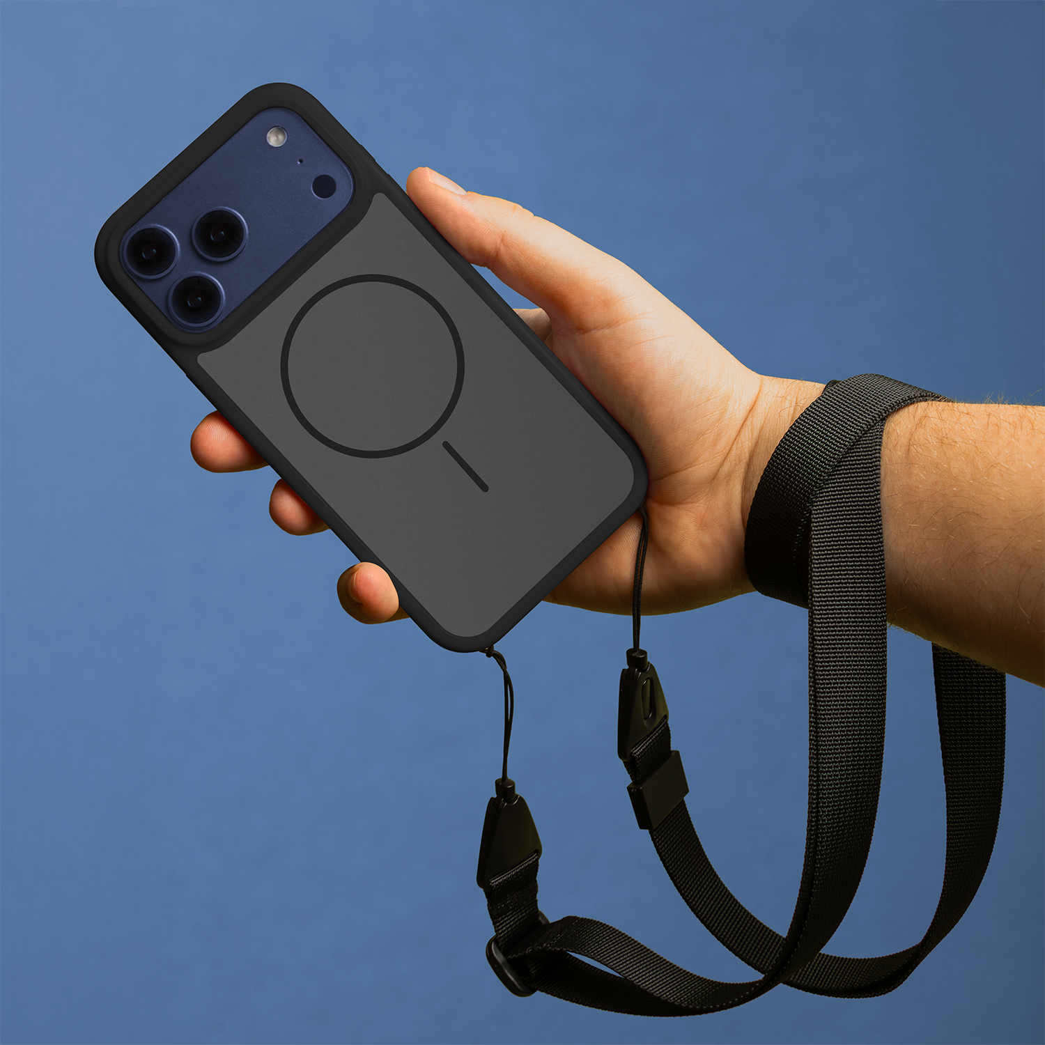 Nak�adka Frame Thin Mag czarny Apple iPhone 17 Pro Max / 6