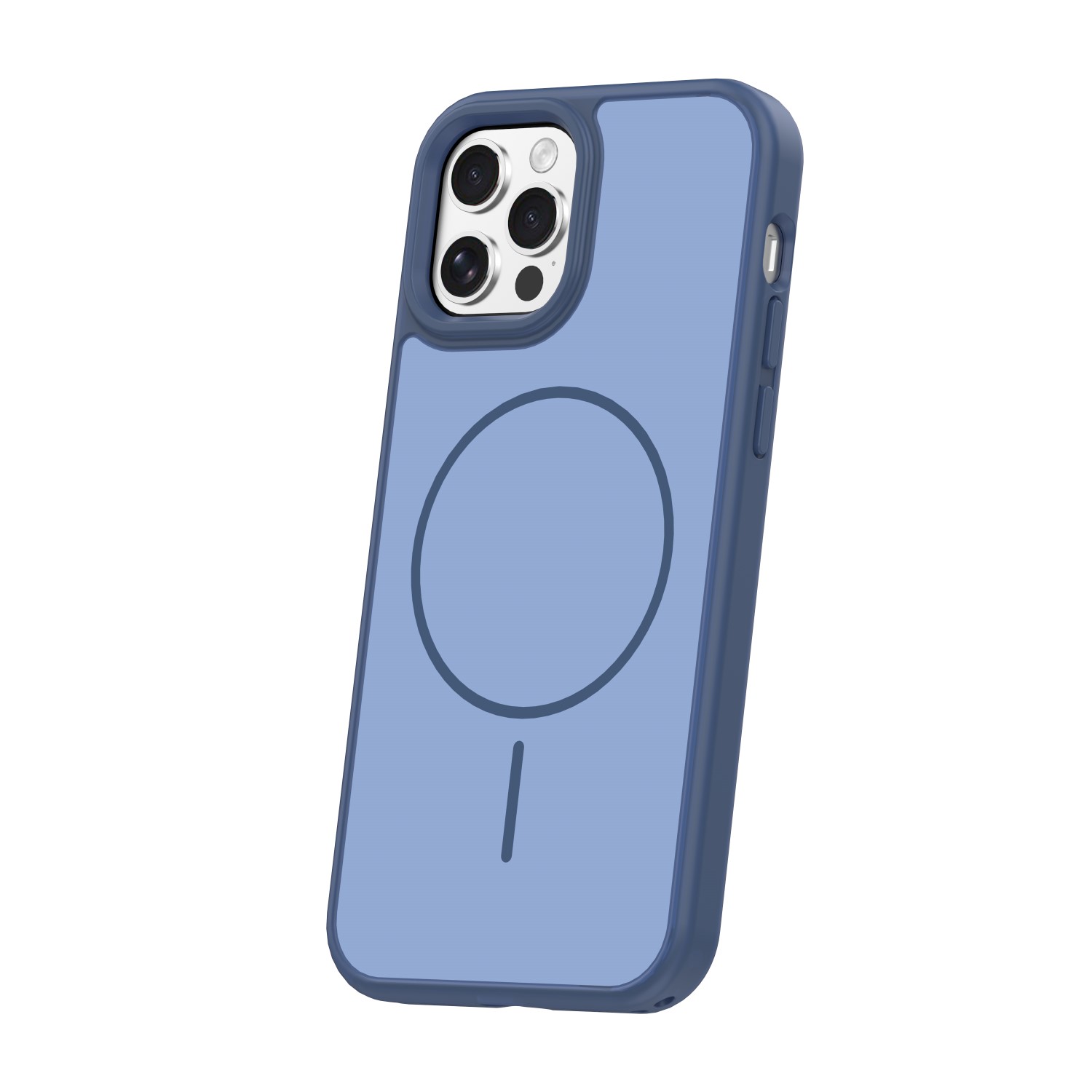 Nak�adka Frame Thin Mag niebieska Apple iPhone 12 Pro (6.1 cali) / 2