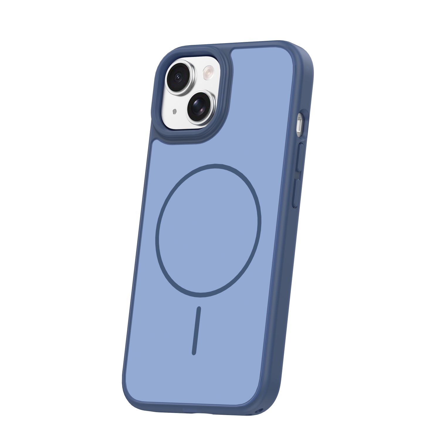 Nak�adka Frame Thin Mag niebieska Apple iPhone 15 / 2