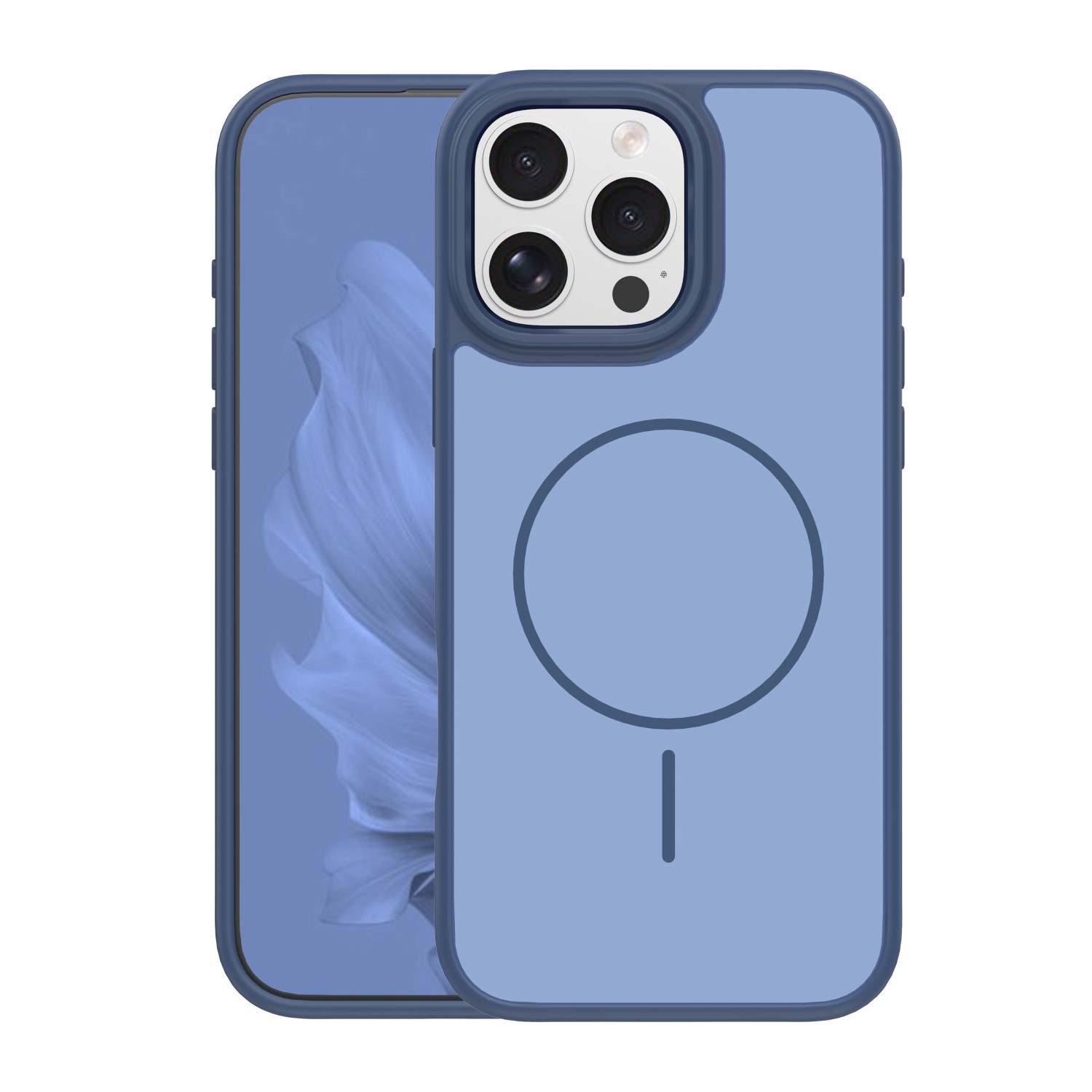 Nak�adka Frame Thin Mag niebieska Apple iPhone 16 Pro Max