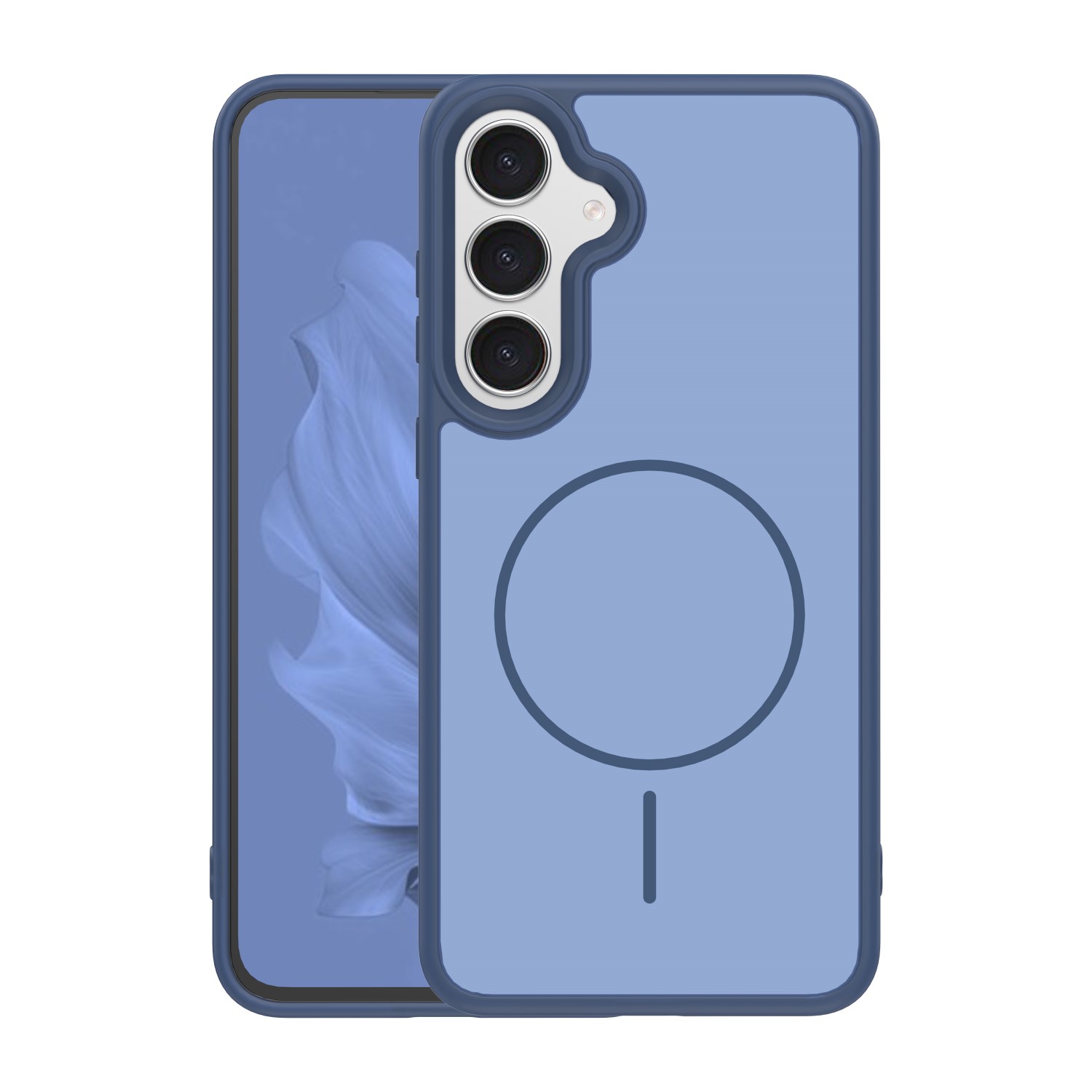 Nak�adka Frame Thin Mag niebieska Samsung Galaxy S25 FE