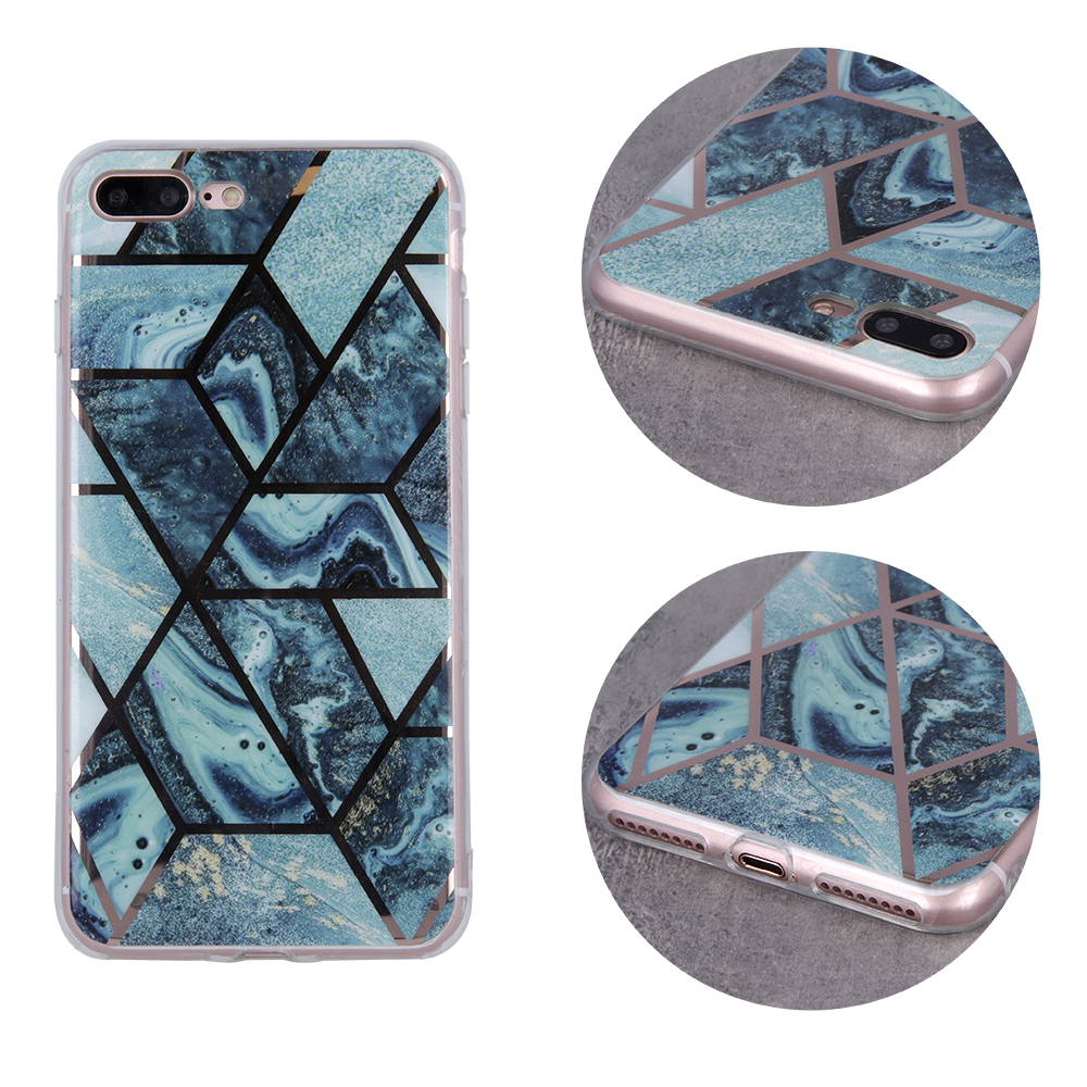 Nak�adka Geometric Marmur niebieska Xiaomi Redmi Note 8T / 3