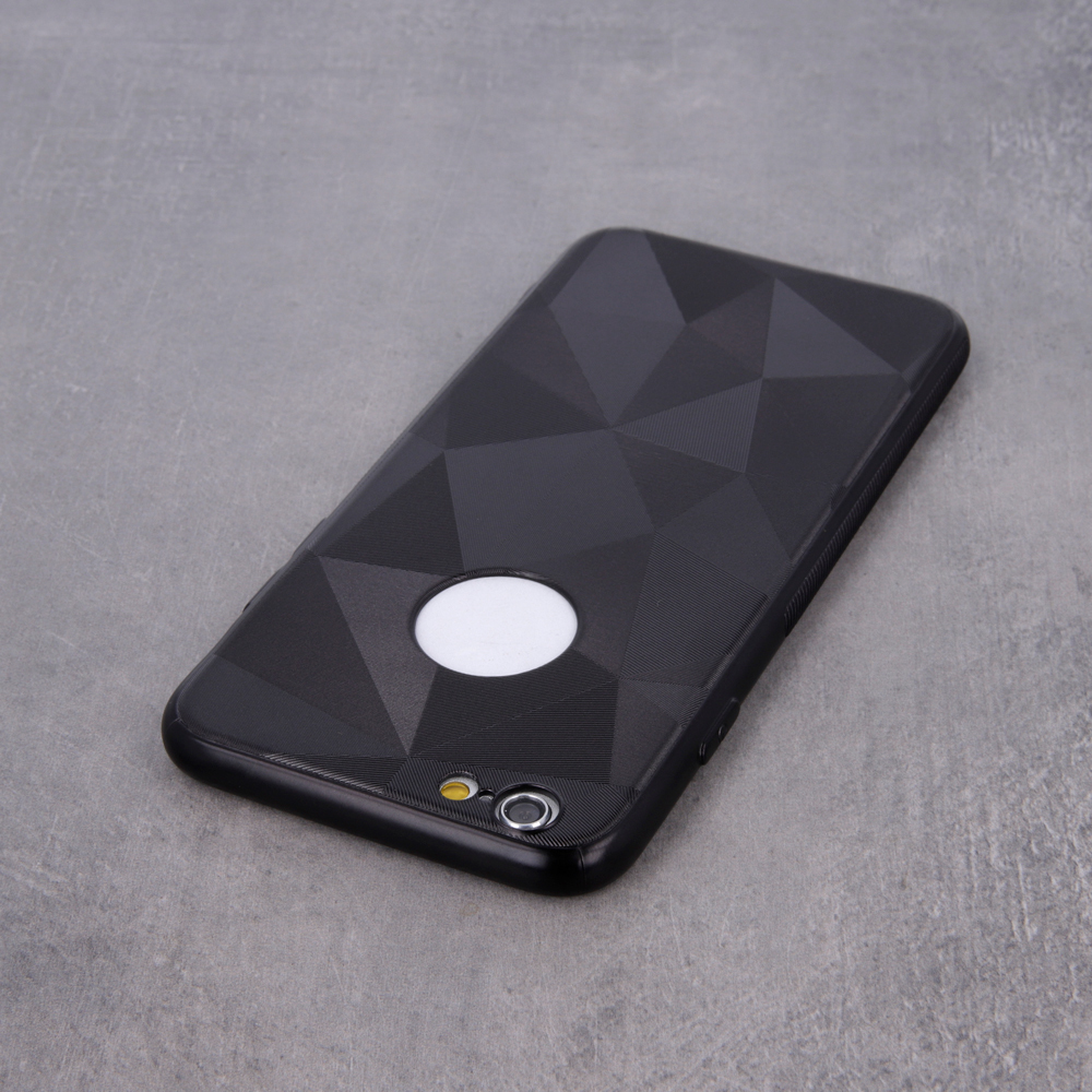 Nakadka Geometric Matt czarna Apple iPhone 6 Plus / 5