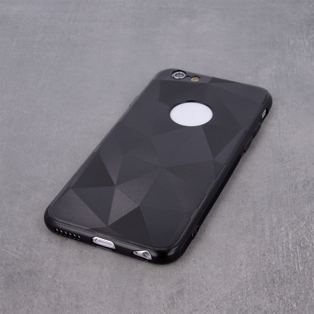 Nak�adka Geometric Matt czarna Samsung Galaxy S10e / 4
