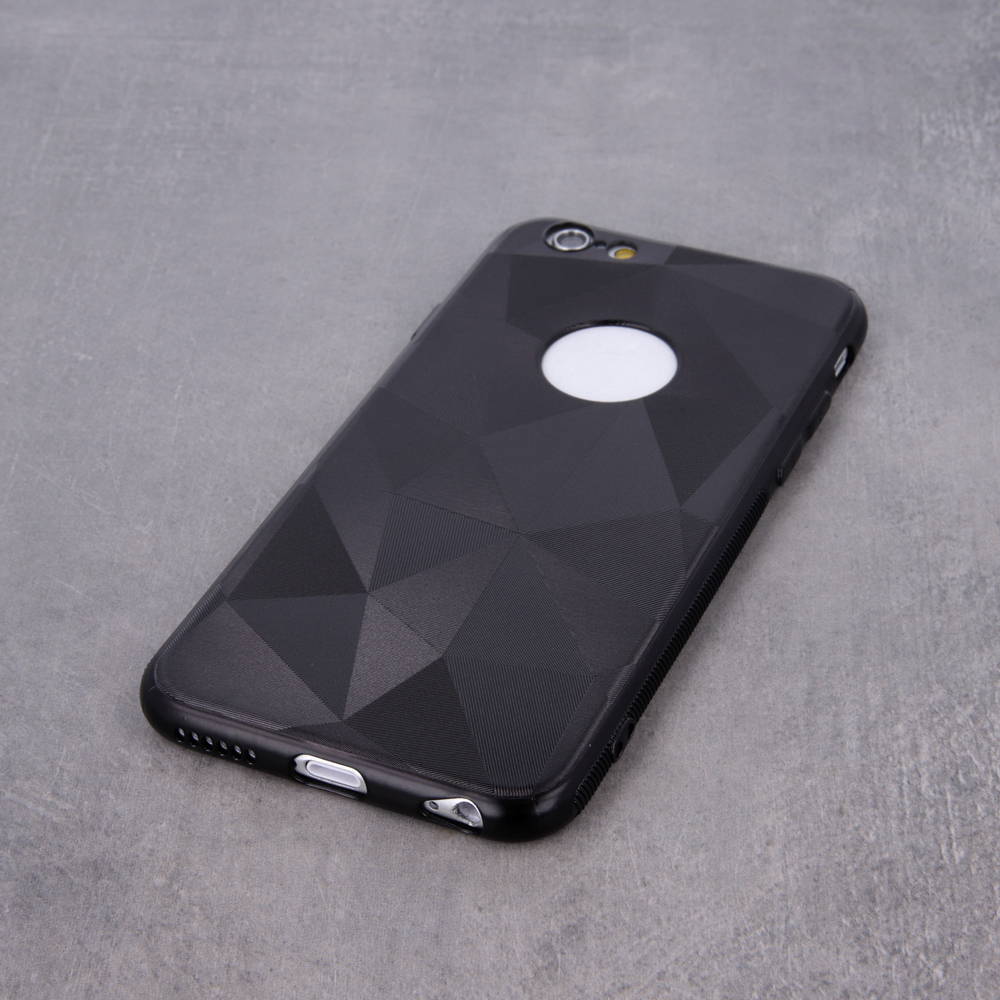Nakadka Geometric Shine czarna Apple iPhone 6 Plus / 4