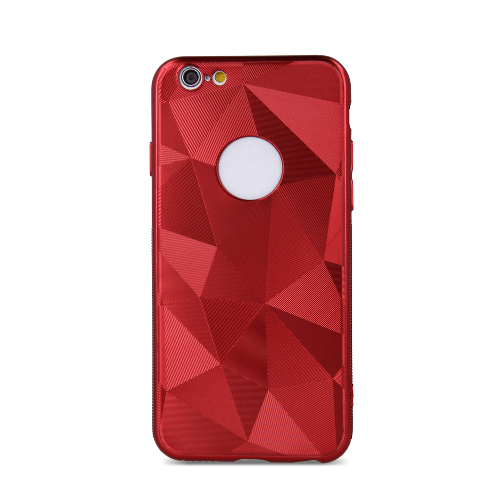 Nakadka Geometric Shine czerwona Apple iPhone 6 Plus / 2