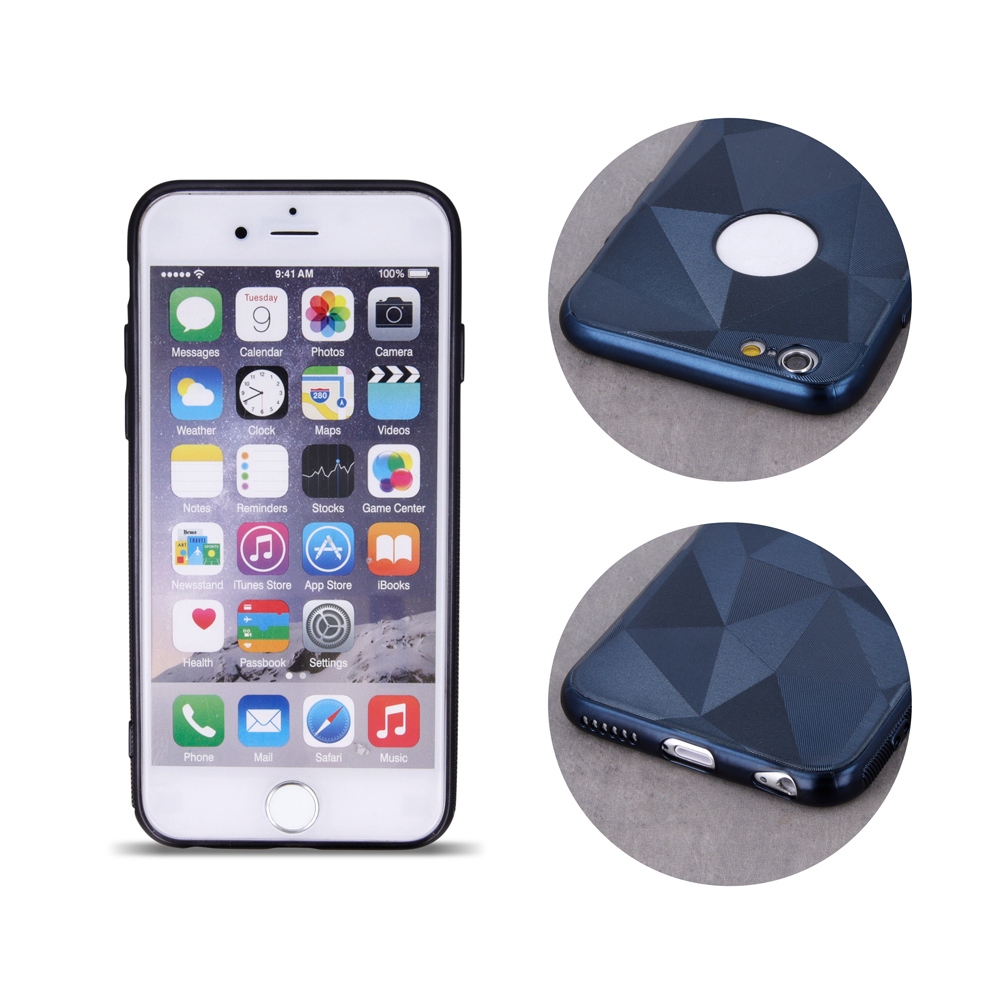 Nak�adka Geometric Shine niebieska Apple iPhone 6 Plus / 3