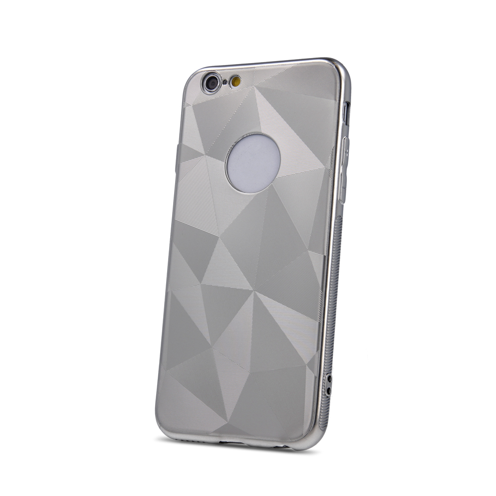 Nakadka Geometric Shine srebrna Apple iPhone 6 Plus