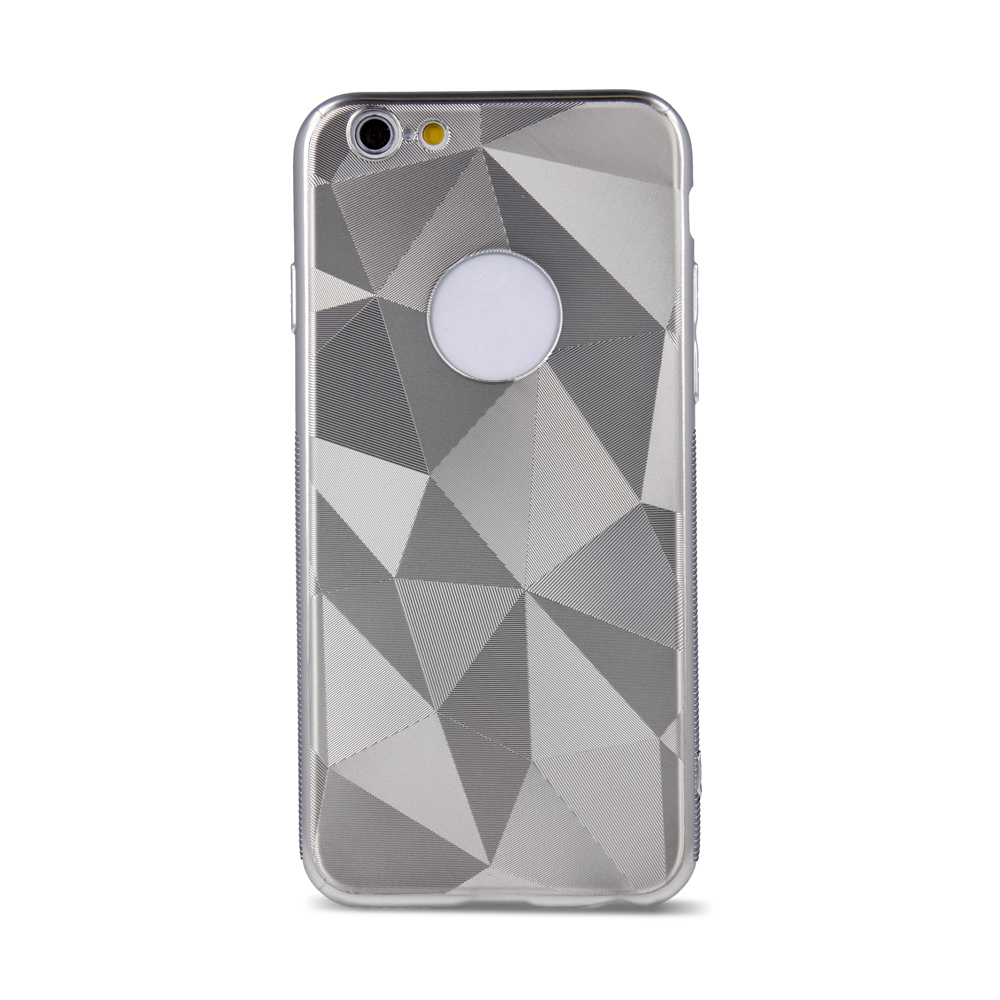 Nakadka Geometric Shine srebrna Apple iPhone 6 Plus / 2