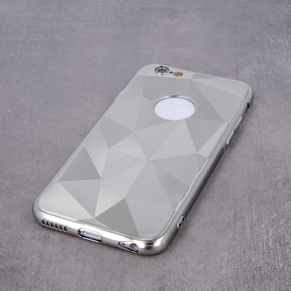 Nak�adka Geometric Shine srebrna Apple iPhone 6 Plus / 4