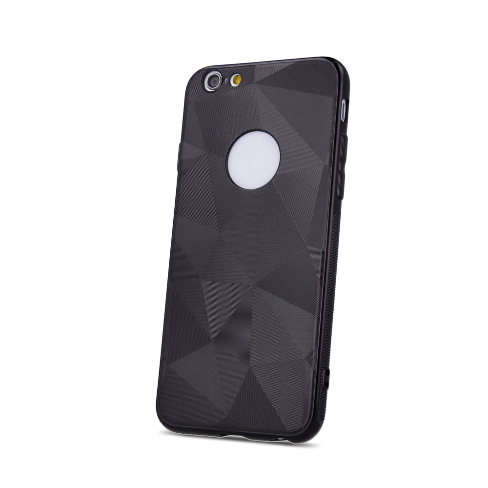 Nakadka Geometric Shine czarna Apple iPhone 8 Plus