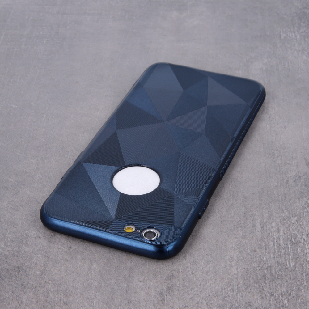 Nak�adka Geometric Shine niebieska Apple iPhone XS Max / 5