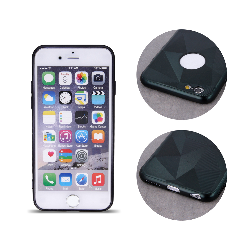 Nak�adka Geometric Shine zielona Apple iPhone XS / 3