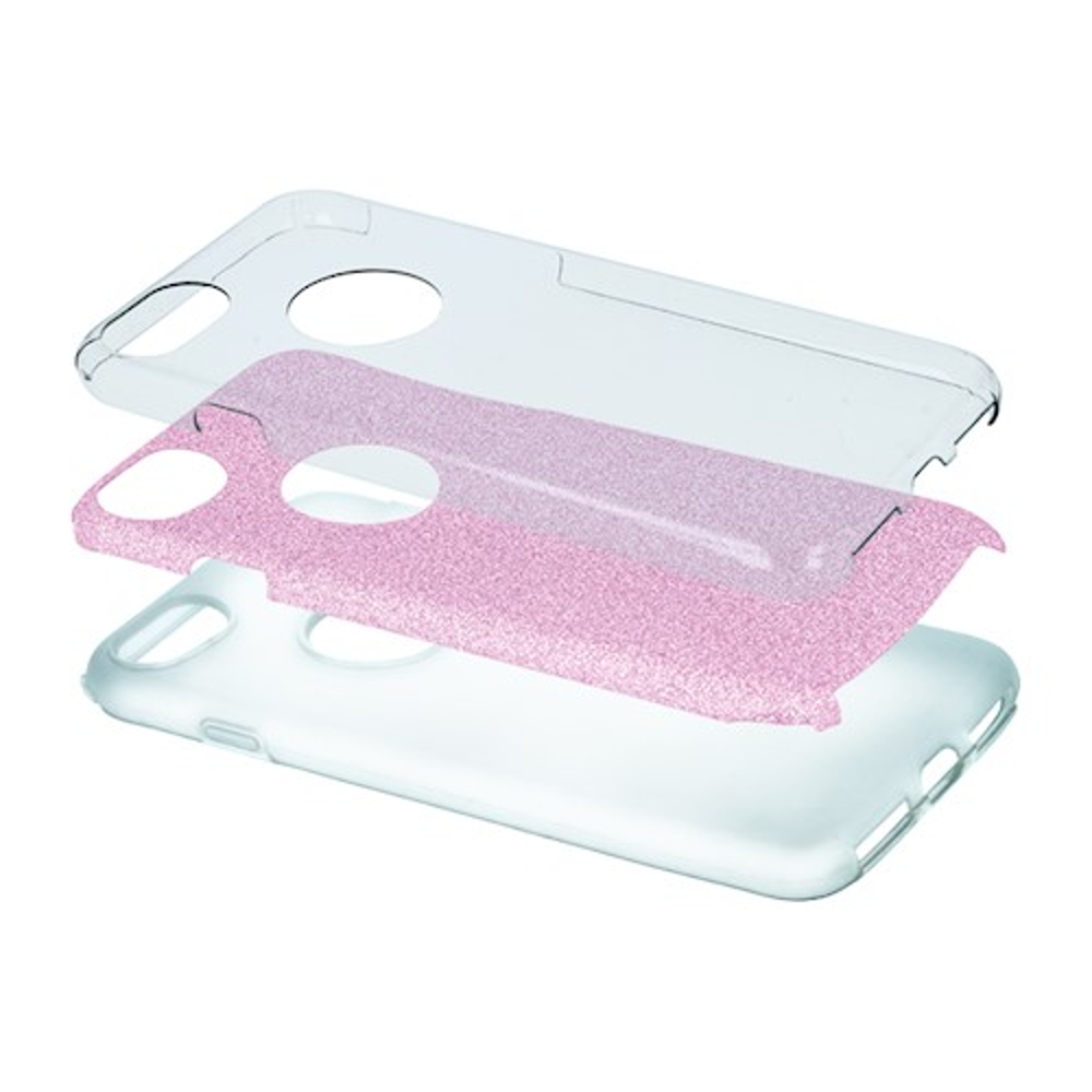 Nak�adka Glitter 3w1 r�owa Samsung Galaxy A27 5G / 5