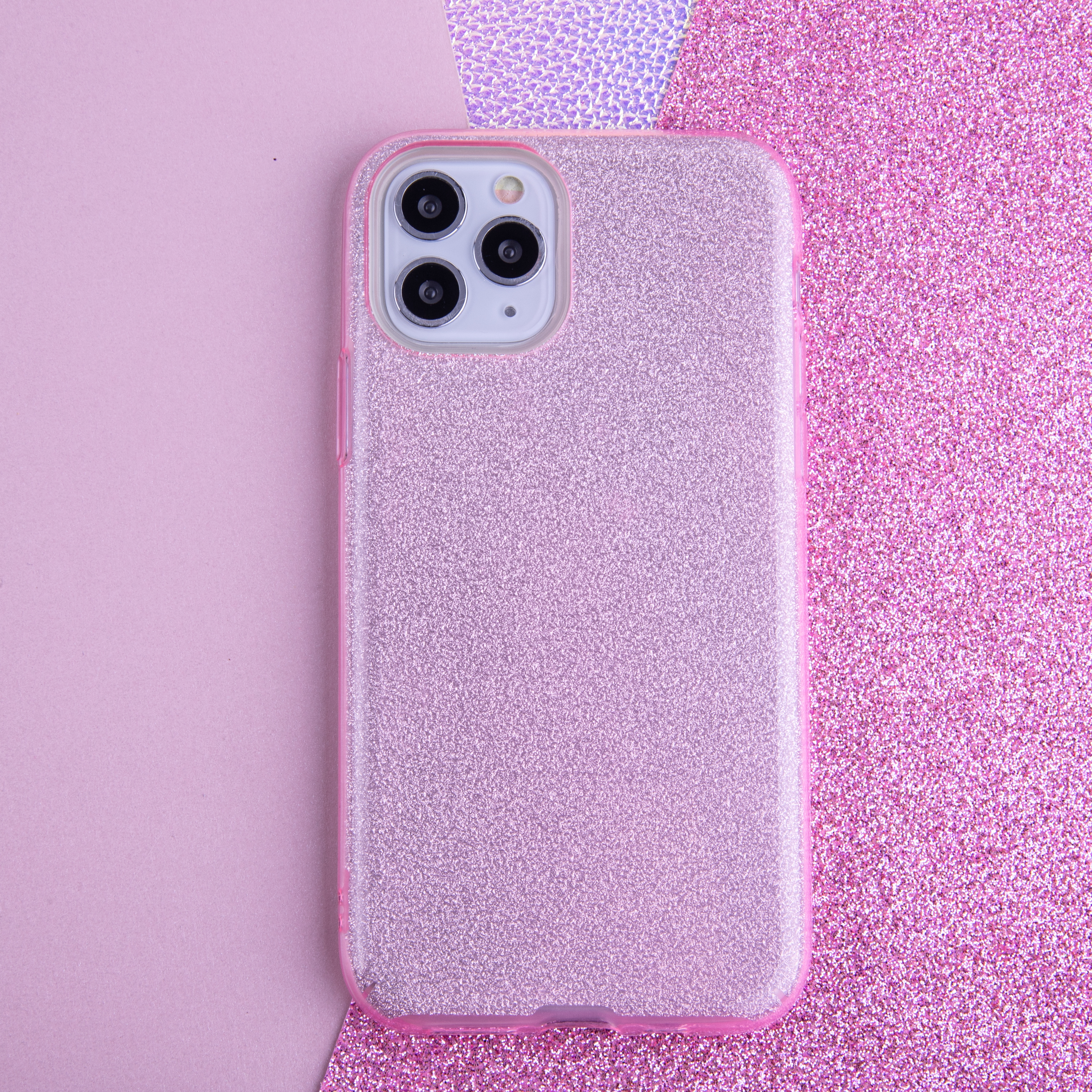 Nak�adka Glitter 3w1 r�owa Samsung Galaxy A27 5G / 7