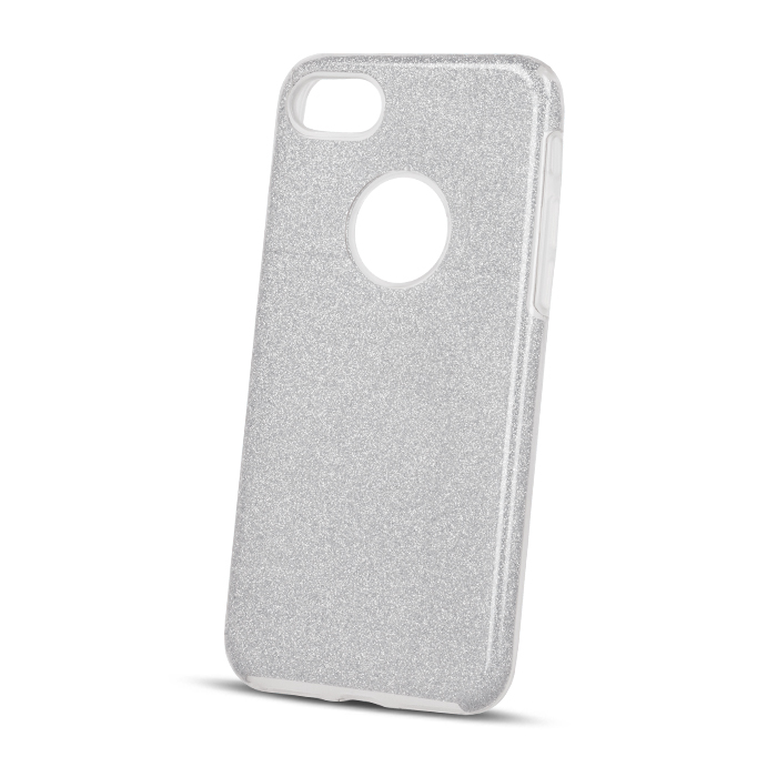 Nakadka Glitter 3w1 srebrna Apple iPhone SE 2020 / 3