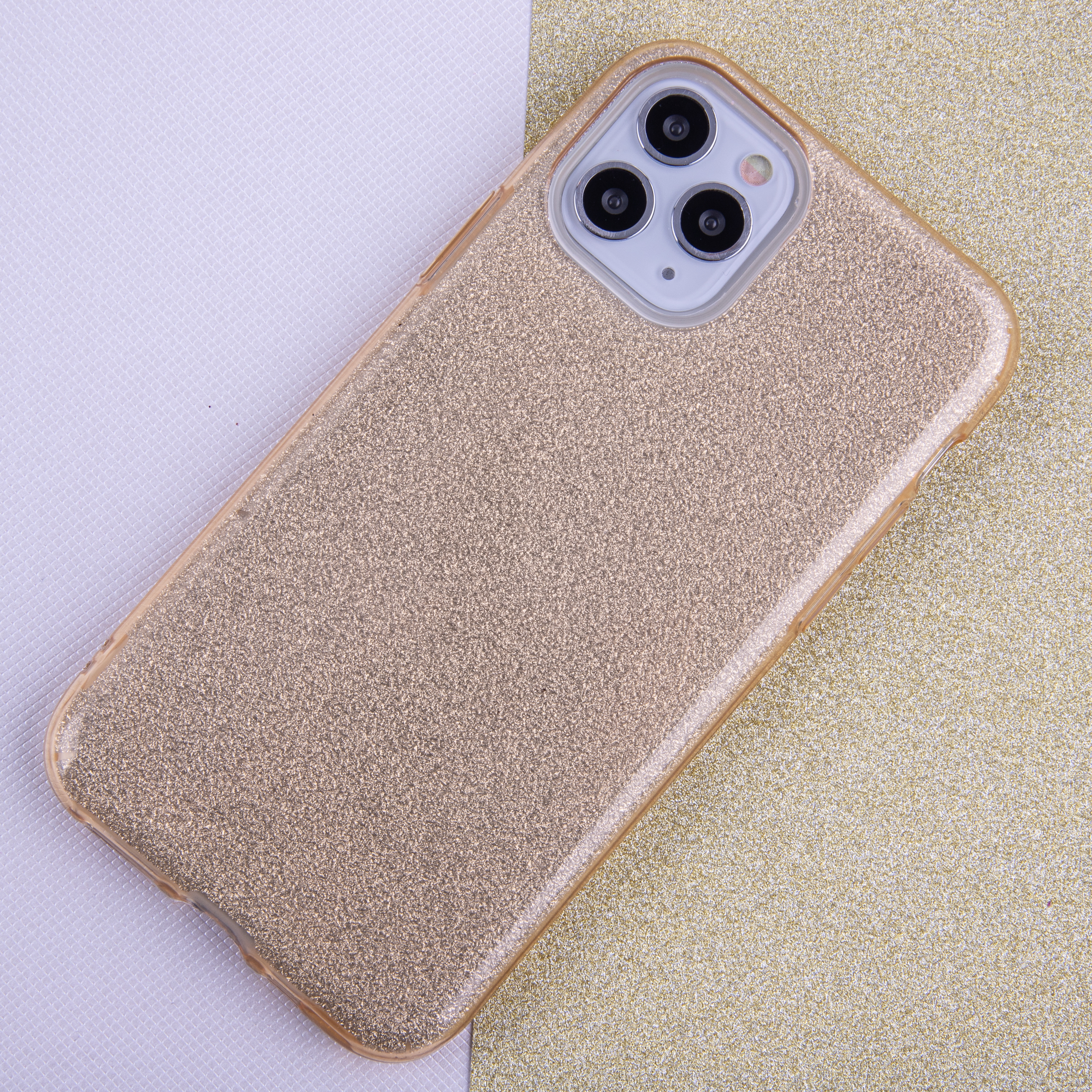 Nak�adka Glitter 3w1 z�ota Samsung Galaxy A27 5G / 7