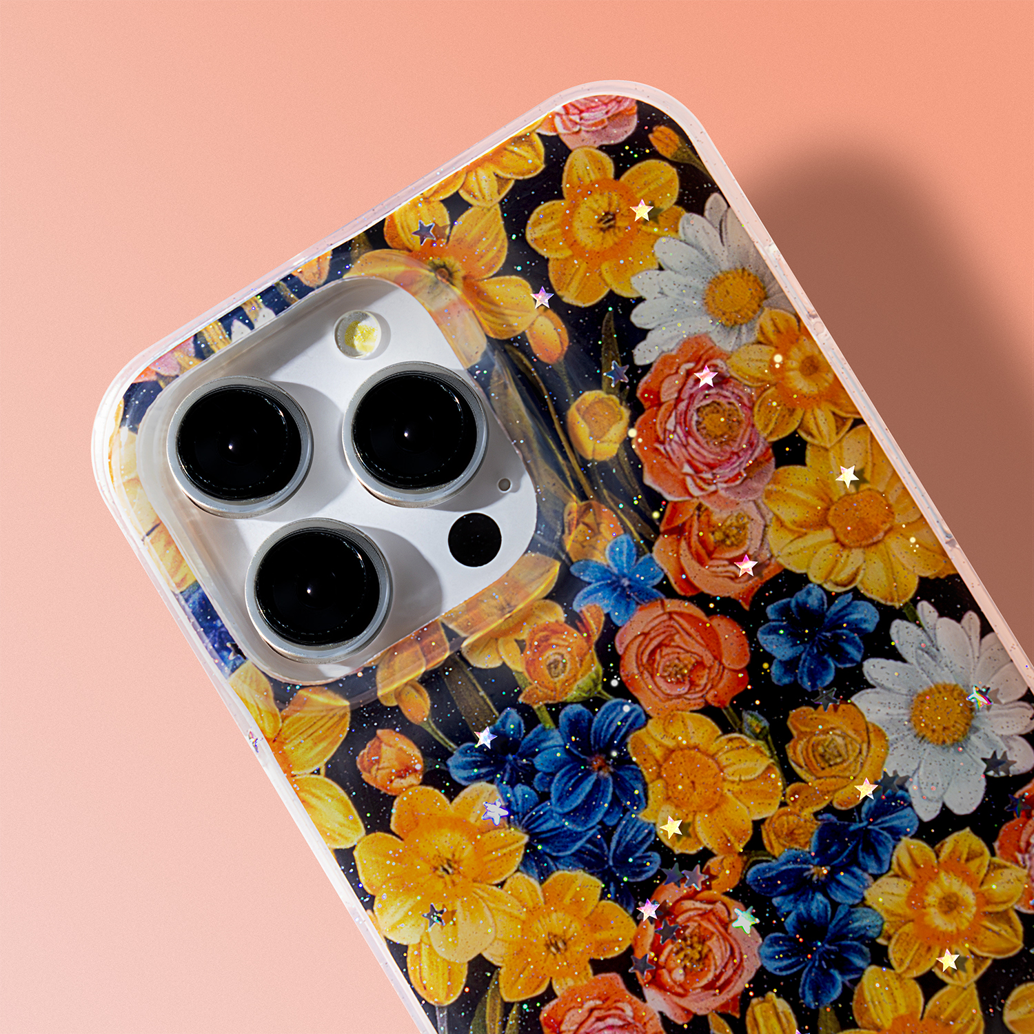 Nak�adka Glow Glam pomara�czowa Samsung Galaxy A57 / 5