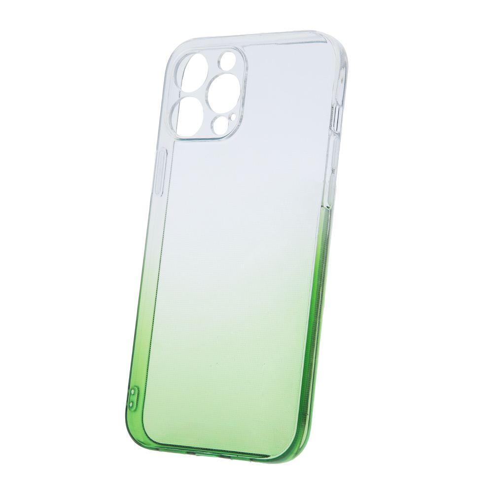 Nakadka Gradient 2 mm zielona Apple iPhone 12 6,1 cali