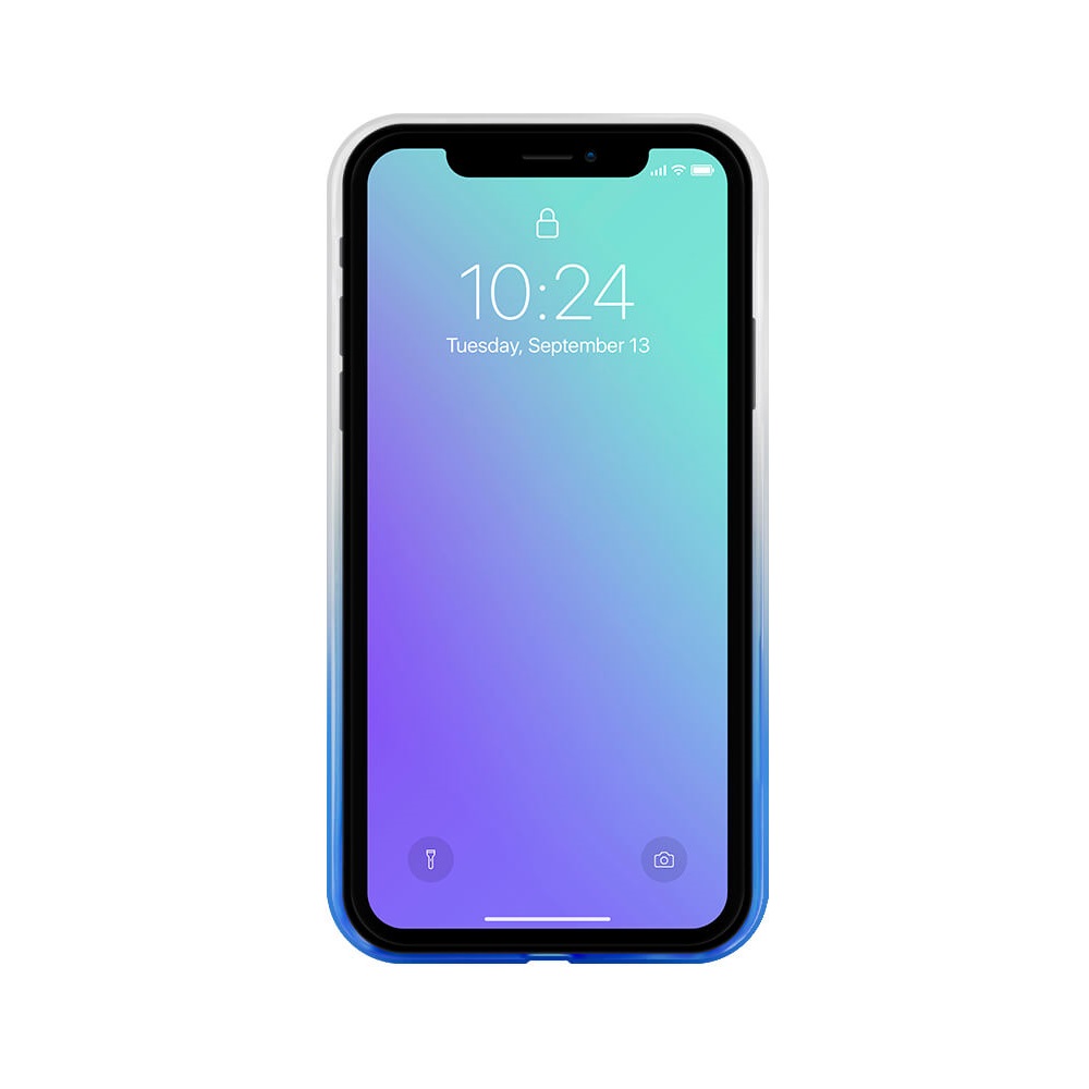 Nakadka Gradient Glitter 3in1 niebieska Huawei Y7 Prime (2018) / 2