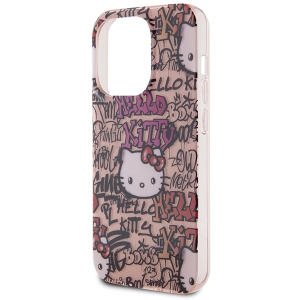Nakadka Hello Kitty rowy hardcase IML Tags Graffiti Apple iPhone 15 Pro / 6