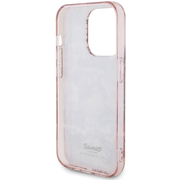 Nak�adka Hello Kitty r�owy hardcase IML Tags Graffiti Apple iPhone 15 Pro / 7